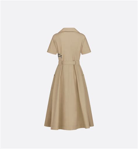 beige dior jardin d'hiver dress|Flared Mid.